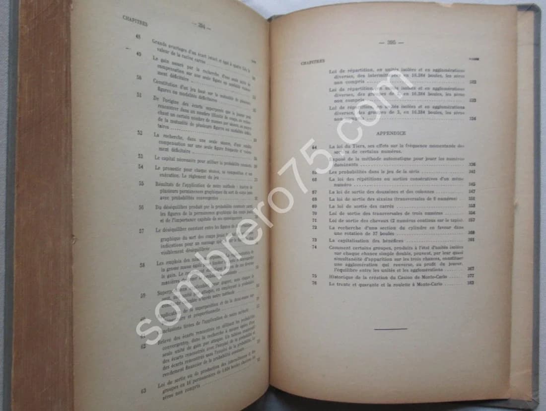 Le Gain Scientifique d'une seule Unité à la Roulette ou au Trente et Quarante. Les Lois du Hasard - Image 8