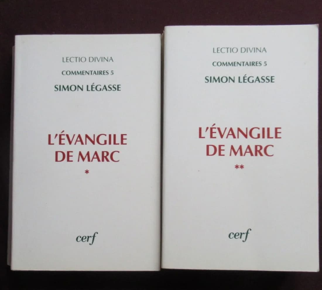 L'Evangile de Marc. - 2 Tomes
