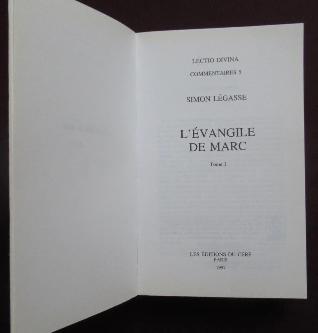 L'Evangile de Marc. - 2 Tomes - Image 3