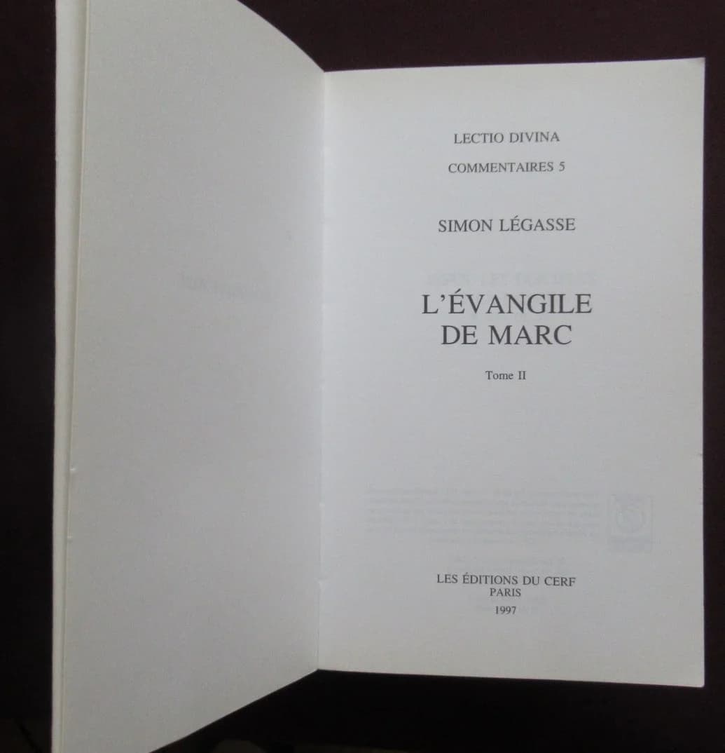 L'Evangile de Marc. - 2 Tomes - Image 4