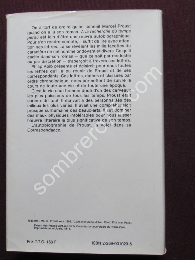 Correspondance de 1910 et 1911. Tome 10 Texte établi par KOLB Philip - Image 5