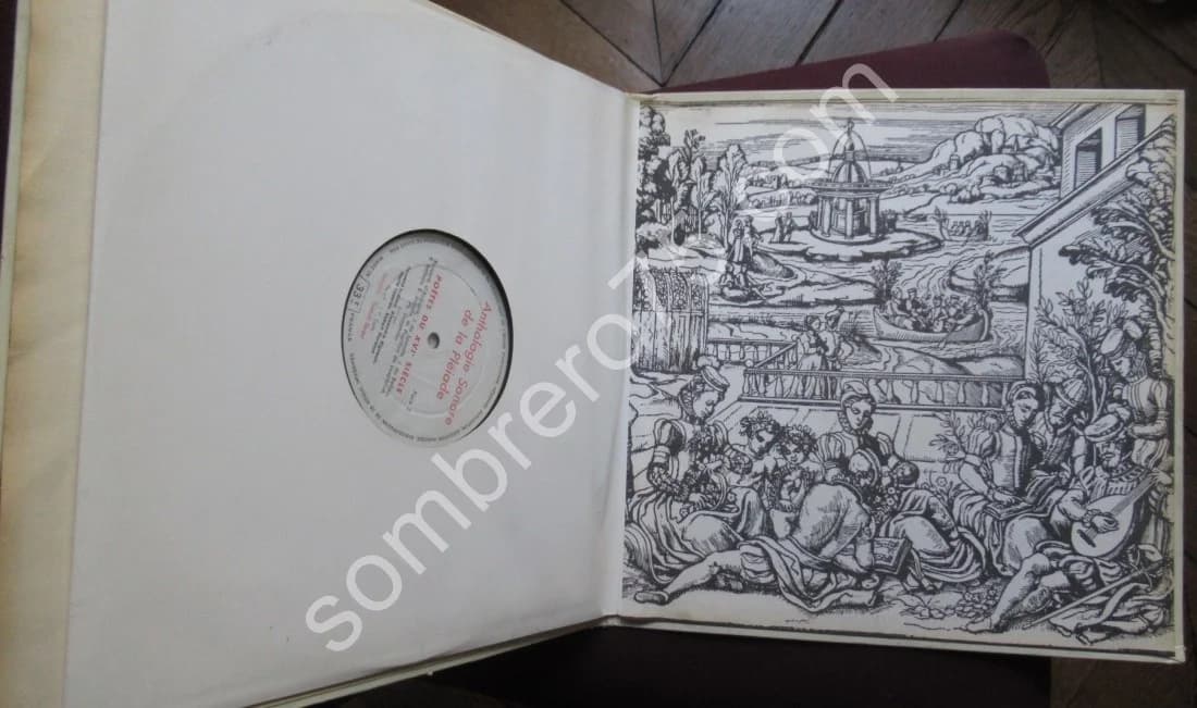 Disque: Poètes du XVI Siècle. Anthologie sonore - Image 5