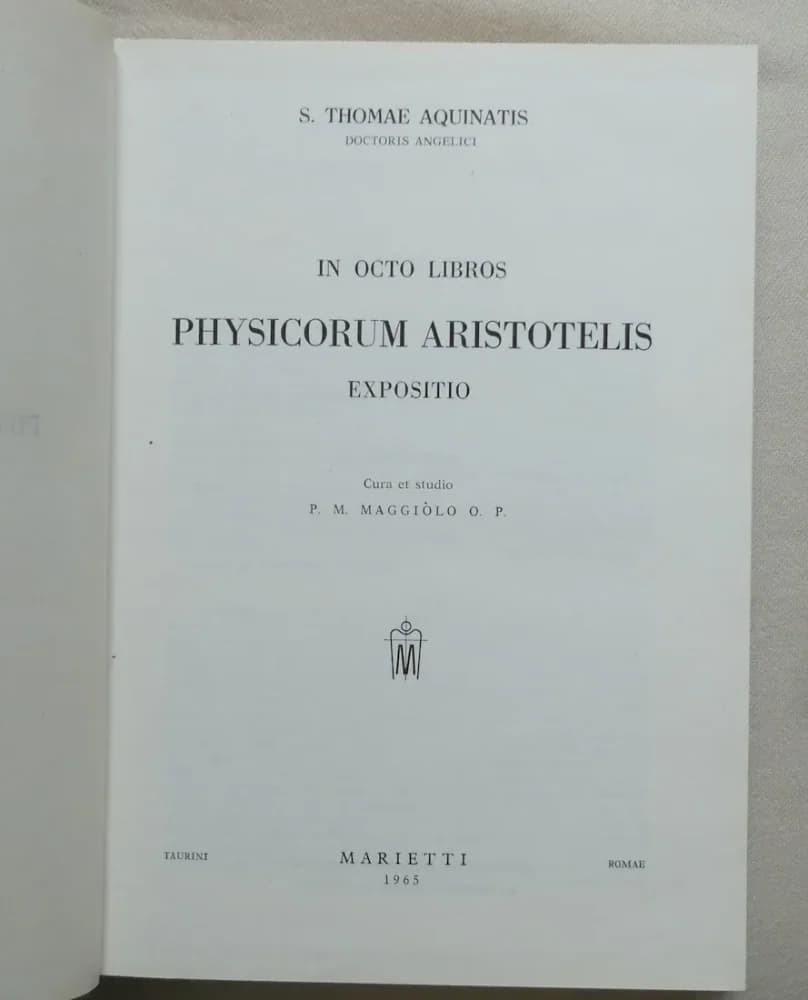 In Octo Libros Physicorum Aristotelis - Expositio - Image 3