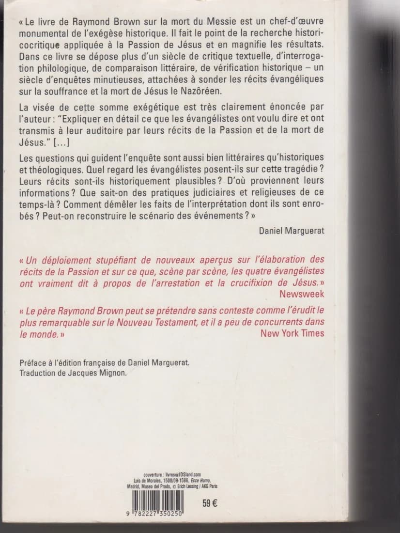 La Mort du Messie. Encyclopédie de la Passion du Christ. R BROWN - Image 7
