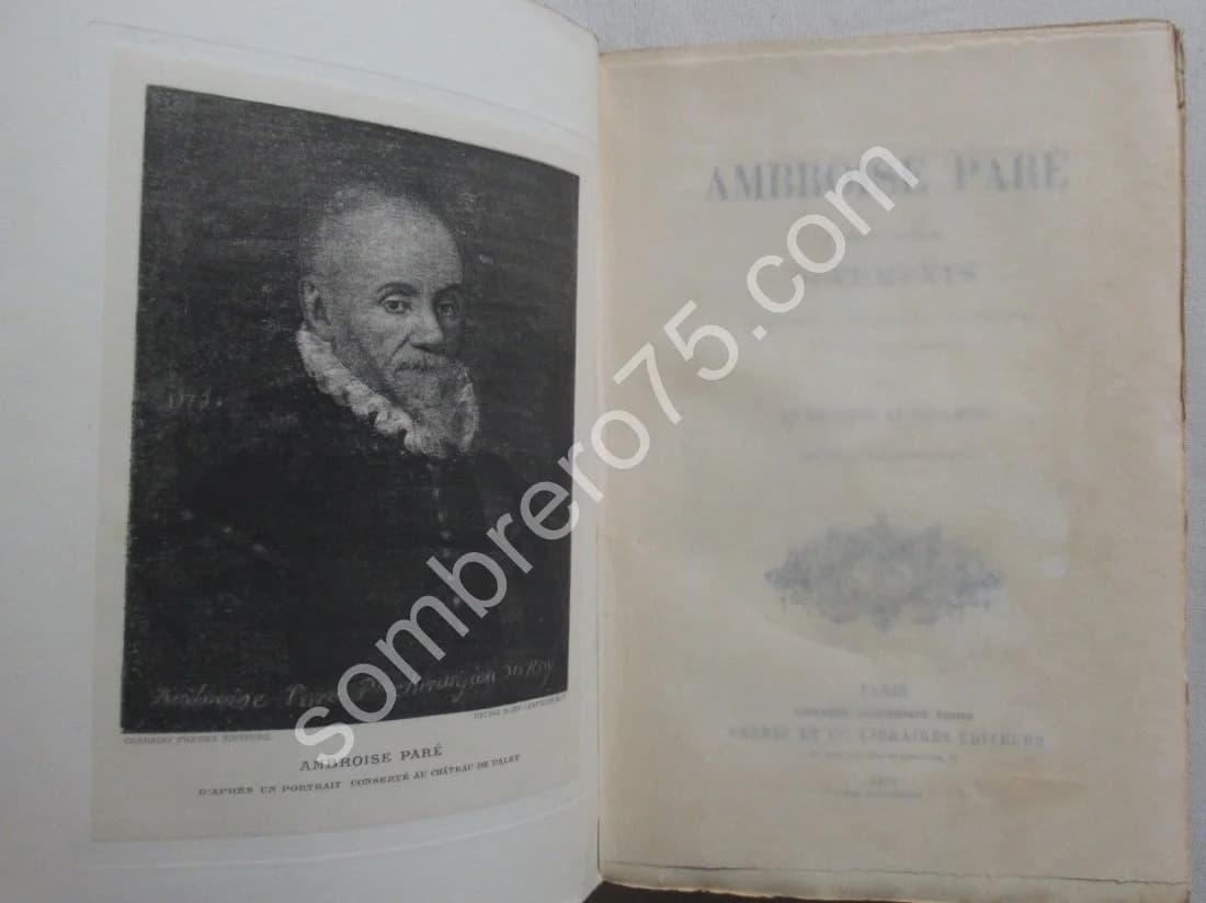 Ambroise Paré - Documents. Dr LE PAULMIER - Image 4