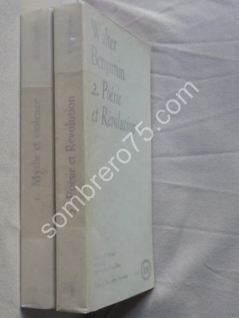 2 Tomes: Mythe et Violence. Poésie et Révolution - Image 2