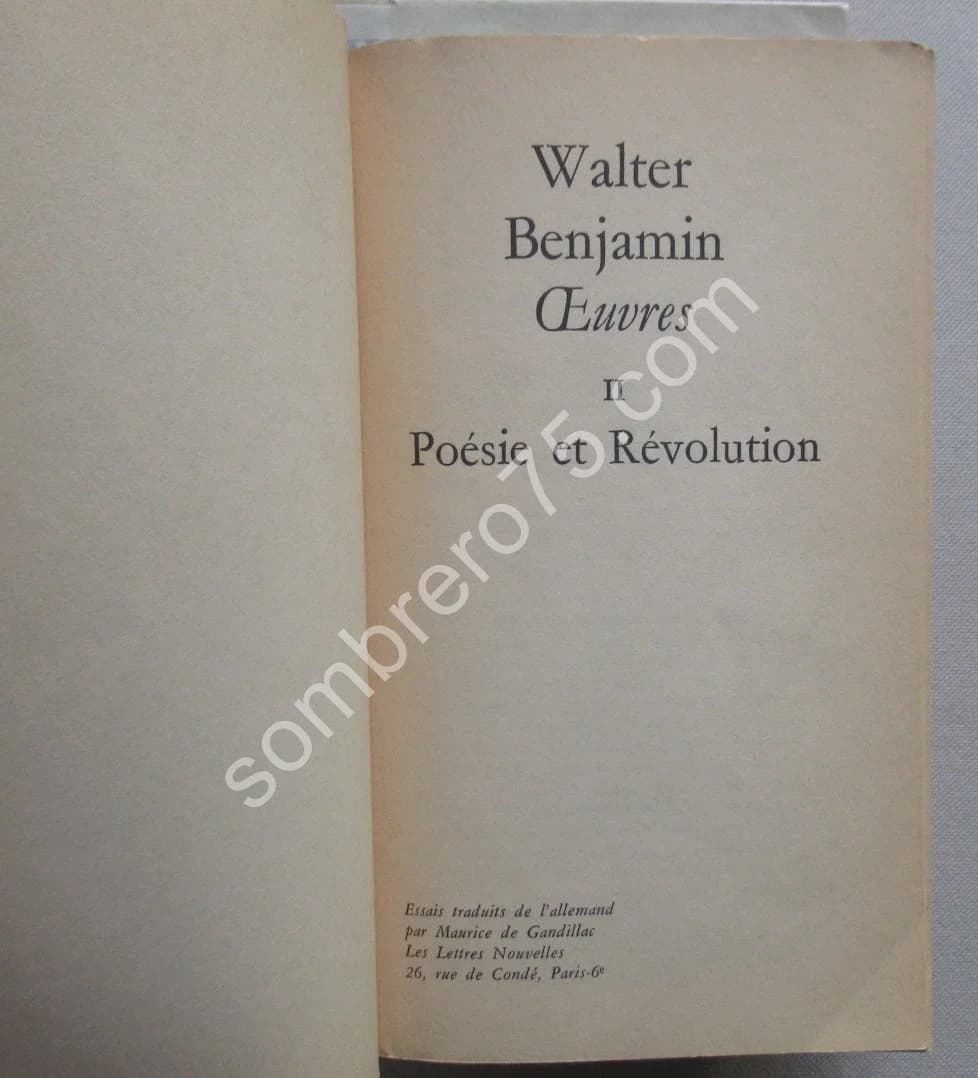 2 Tomes: Mythe et Violence. Poésie et Révolution - Image 4