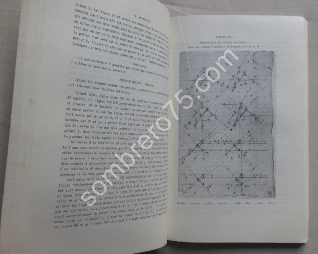 Florimond de Beaune. Doctrine de l'Angle Solide Inventaire de sa Bibliothèque - Image 4