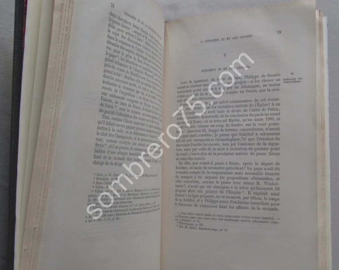 Innocent III Philippe de Souare Boniface de Montferrat. Le Comte RIANT - Image 5