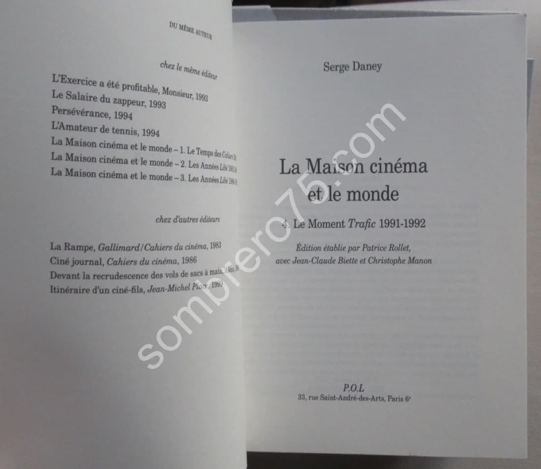 La Maison Cinéma et le Monde - 4 Tomes - Image 6