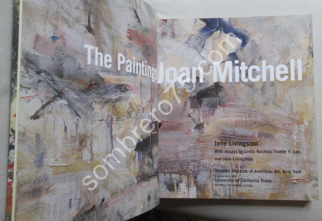 The paintings of Joan Mitchell. Jane Livingston - Image 3