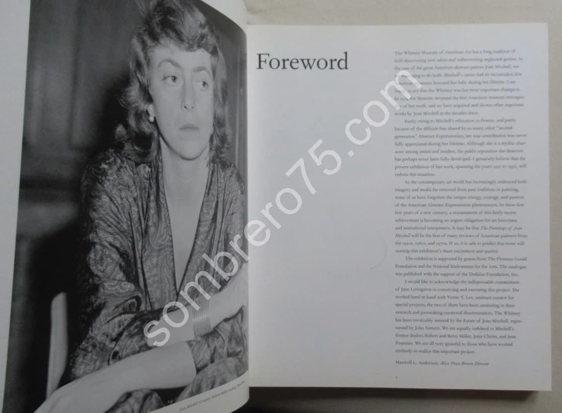 The paintings of Joan Mitchell. Jane Livingston - Image 4