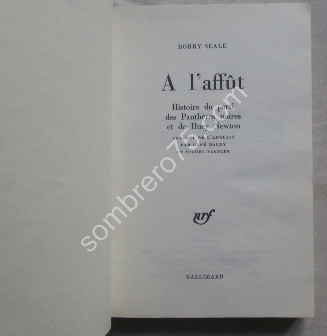 A L'Affût. Histoire du Parti des Panthères Noires et de Huey Newton - Image 3