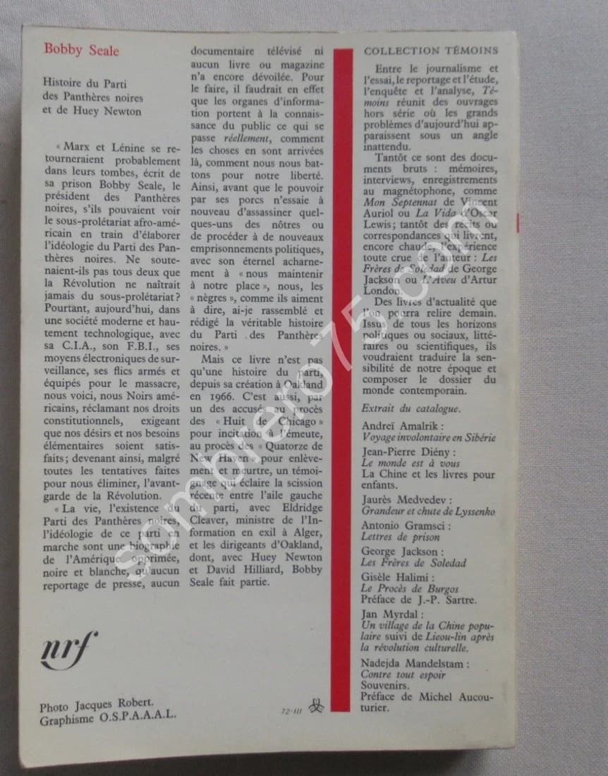 A L'Affût. Histoire du Parti des Panthères Noires et de Huey Newton - Image 6