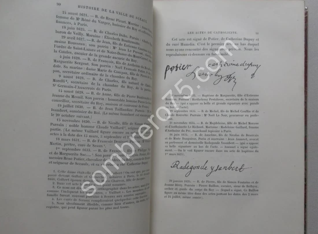 Histoire de la Ville de Sceaux depuis son Origine - Image 8