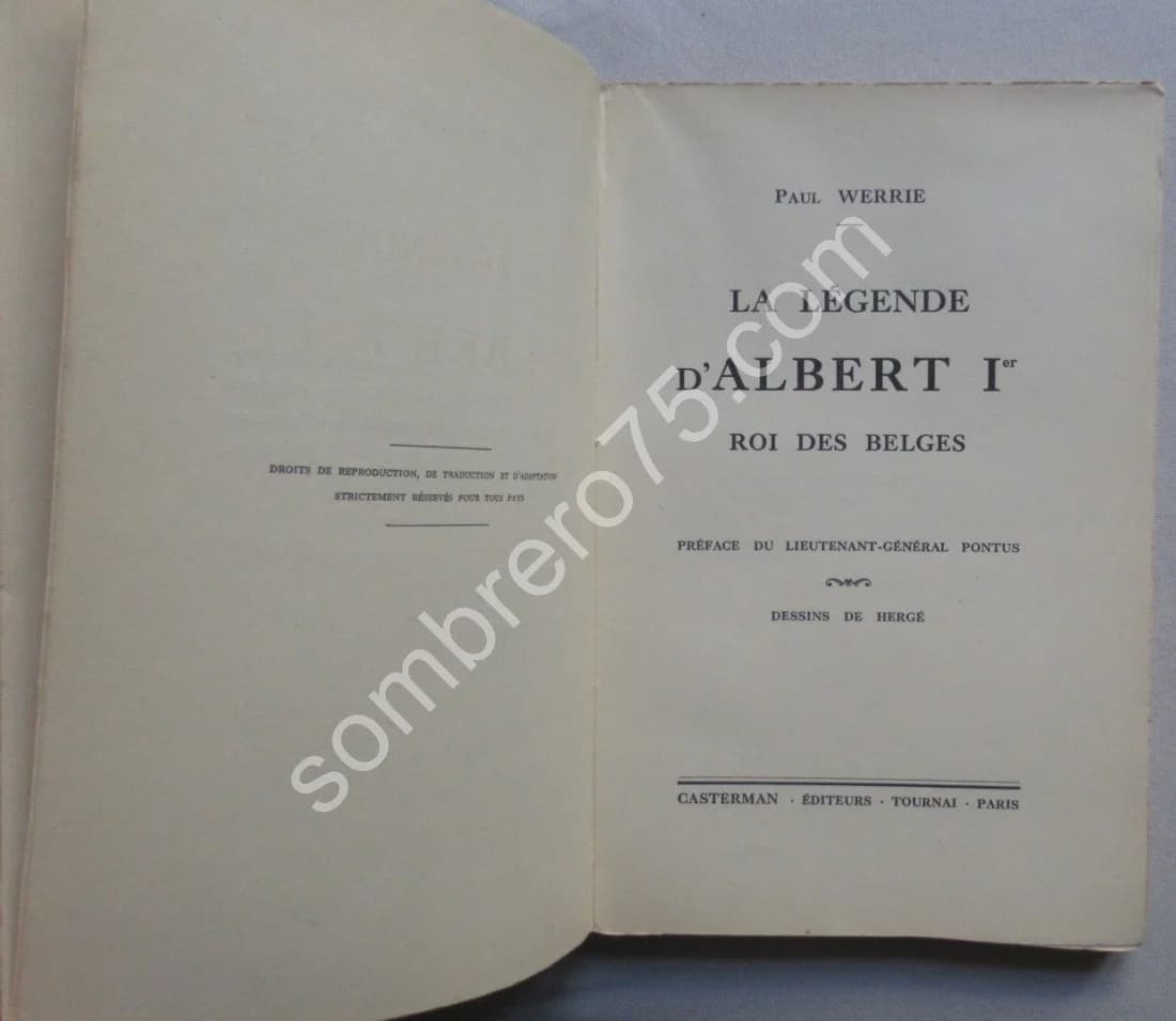La Légende d'Albert 1er Roi des Belges. E.O. WERRIE - Image 5