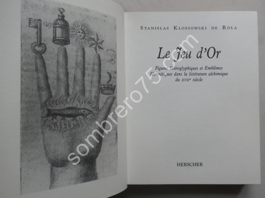 Le Jeu d'Or. Figures Hiéroglyphiques et Emblèmes Hermétiques - Image 4