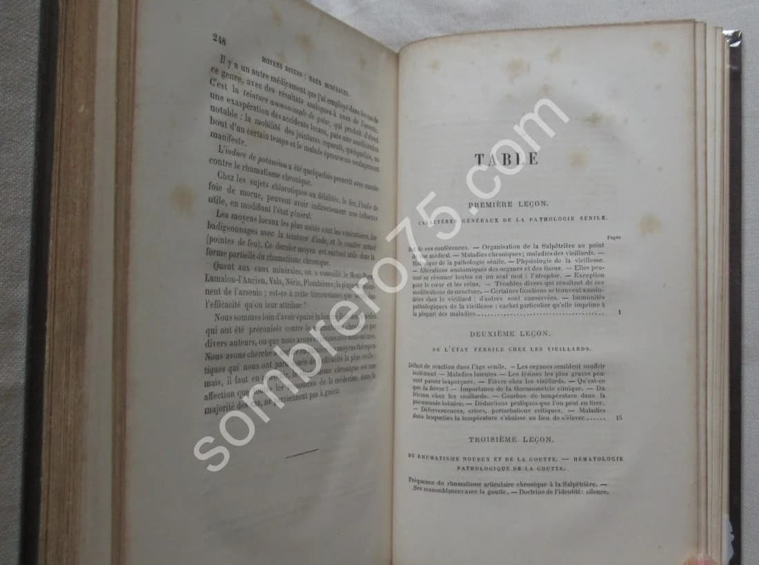 Leçons Cliniques sur les Vieillards et les Maladies Chroniques. J M CHARCOT - Image 8