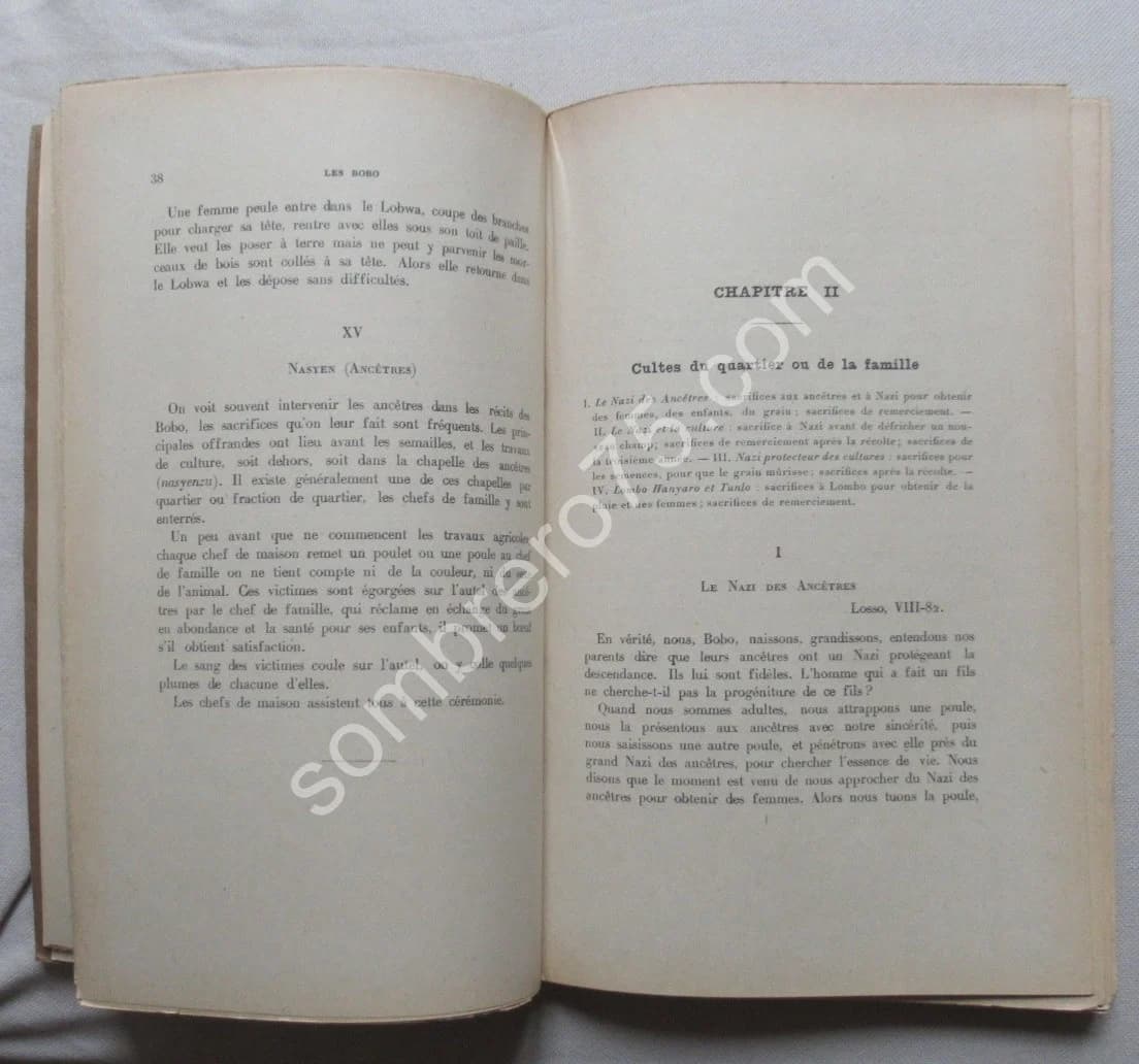 Les Matériaux d'Ethnographie et de Linguistique Soudanaises. Les Bobo. J Cremer - Image 5