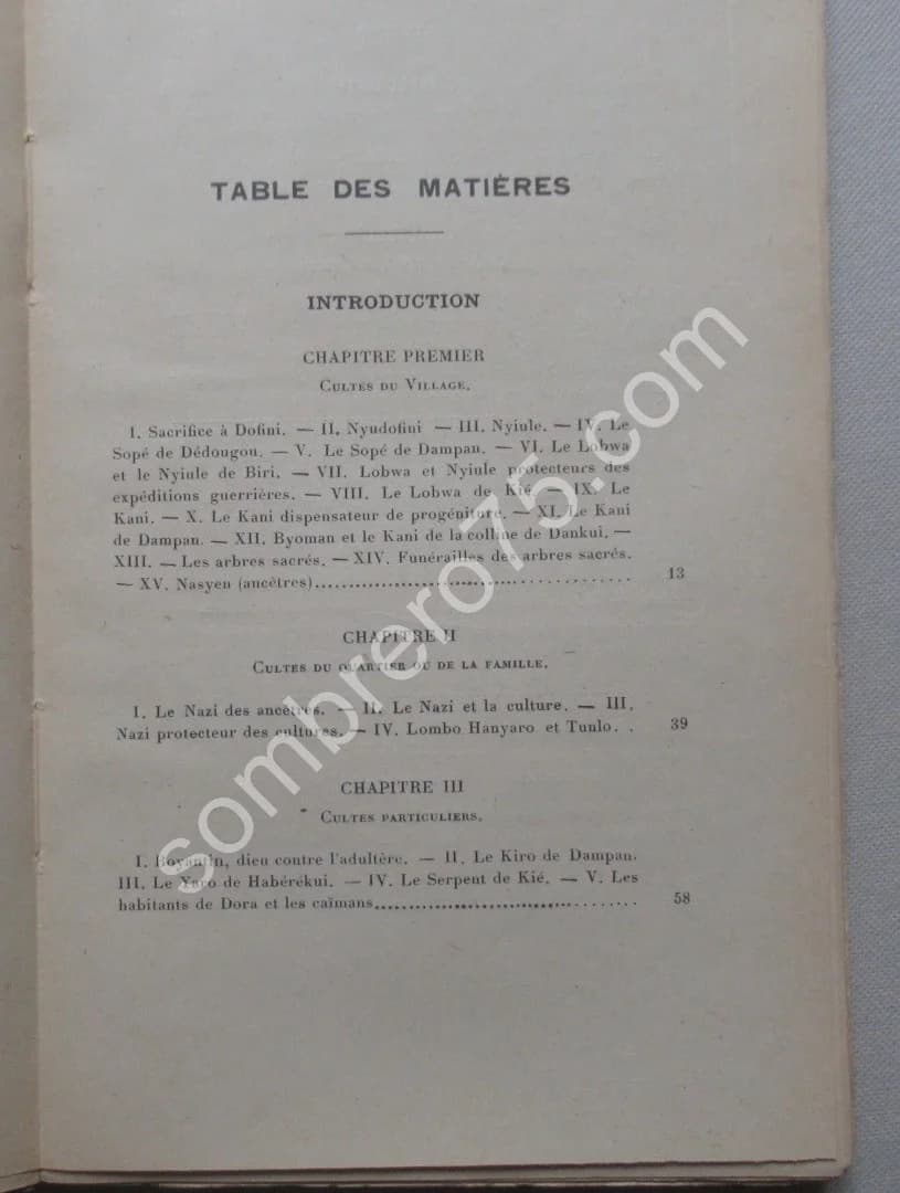 Les Matériaux d'Ethnographie et de Linguistique Soudanaises. Les Bobo. J Cremer - Image 7