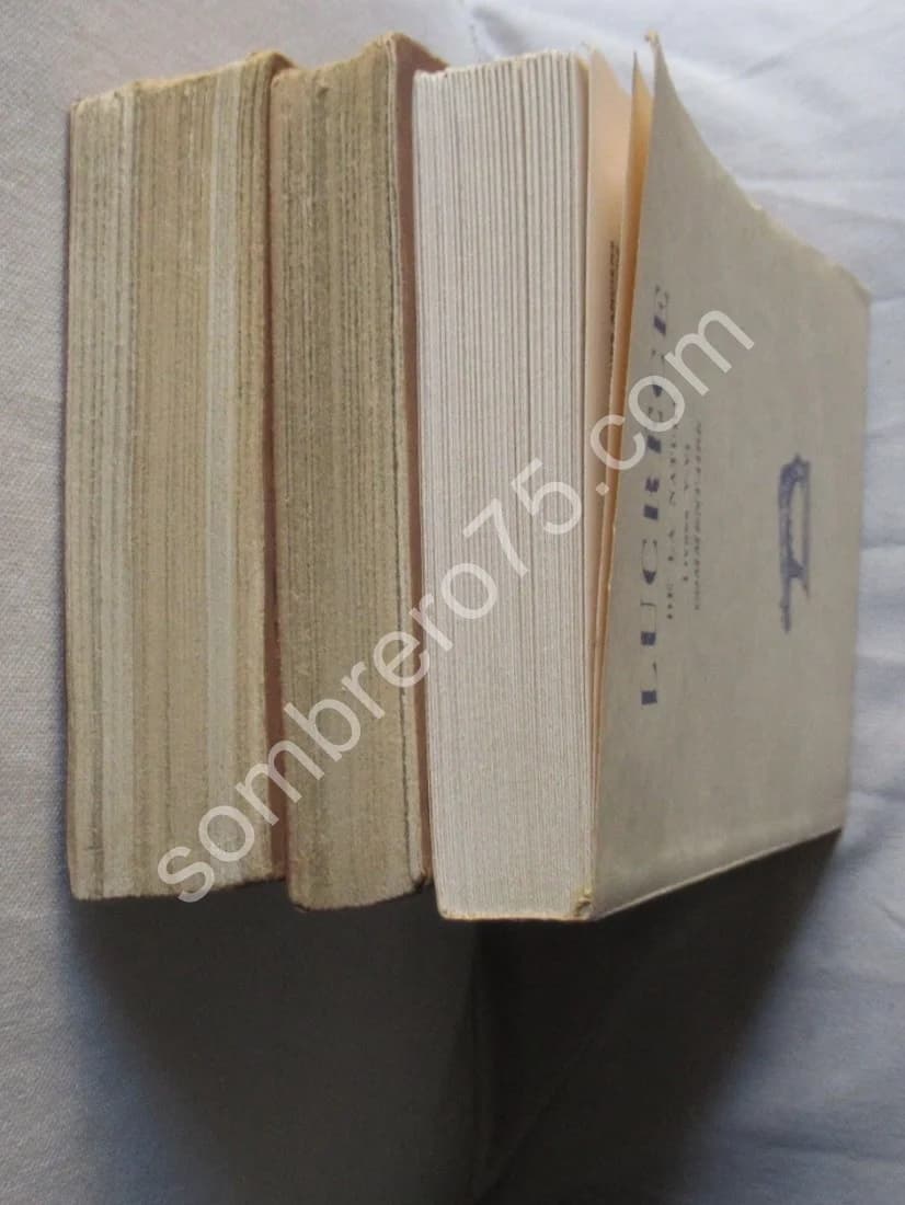 De la Nature. Commentaire Vol I à VI- 3 Tomes - Image 9