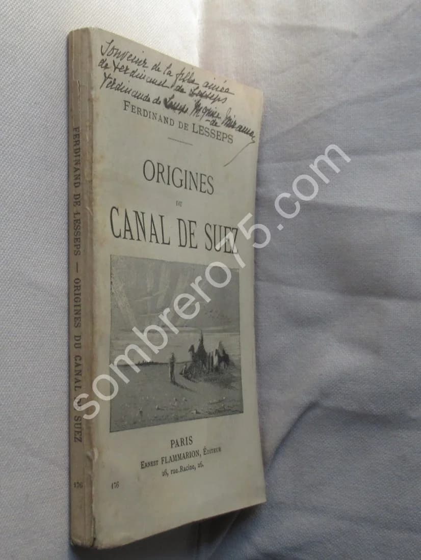 Origines du Canal de Suez. Ferdinand de Lesseps - Image 2