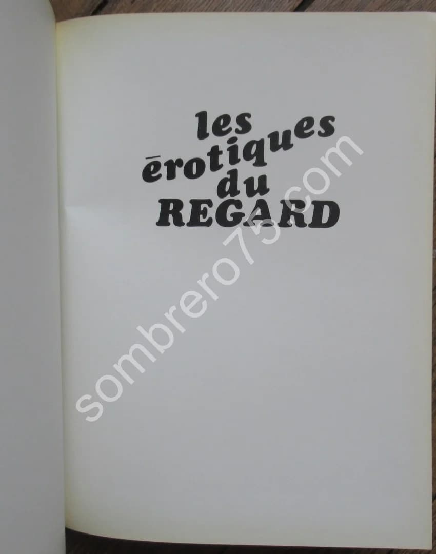 Les Erotiques du Regard. M. ATTALI - J. DELFAU - Image 4