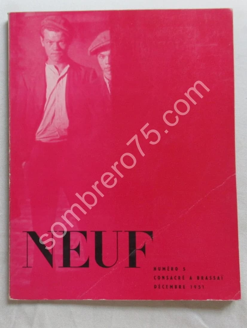 Brassaï - - Spécial Brassaï - Numéro 5 décembre 1951. E.O