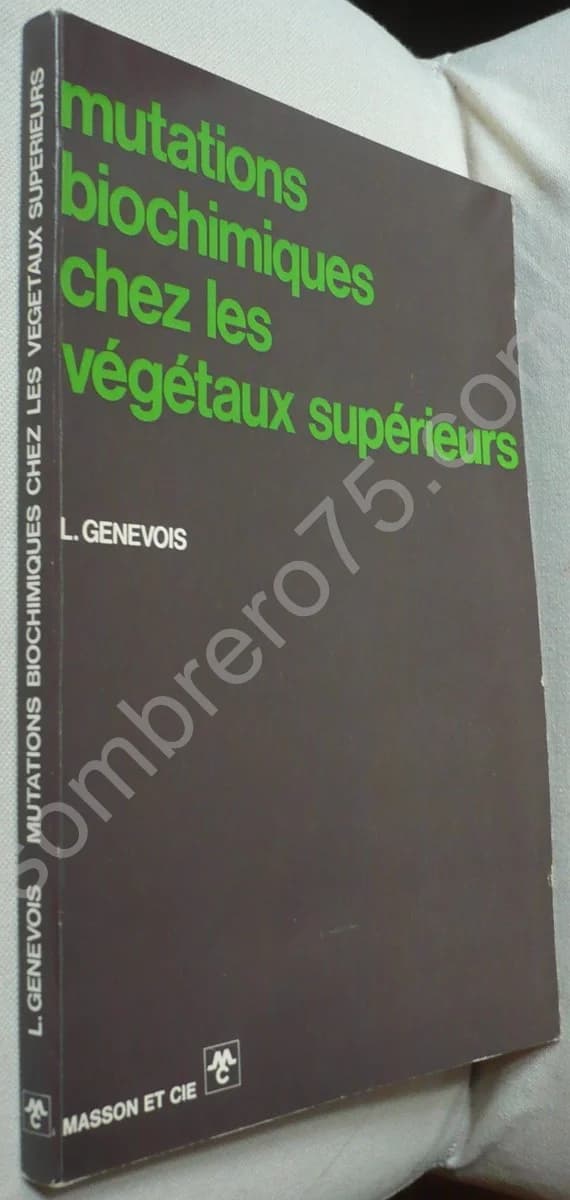 Mutations Biochimiques chez les Végétaux Supérieurs - Image 2