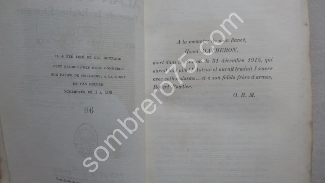 Le Poète de la Légion Etrangère. Ses lettres et poèmes - Image 2