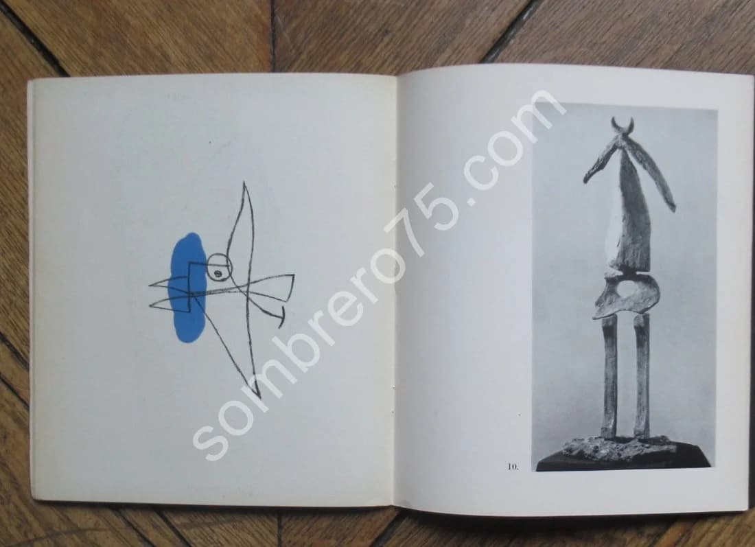 Sculpture in Ceramic by Miro and Artigas. Terres de Grand Feu. 1956 - Lithographie - Image 8