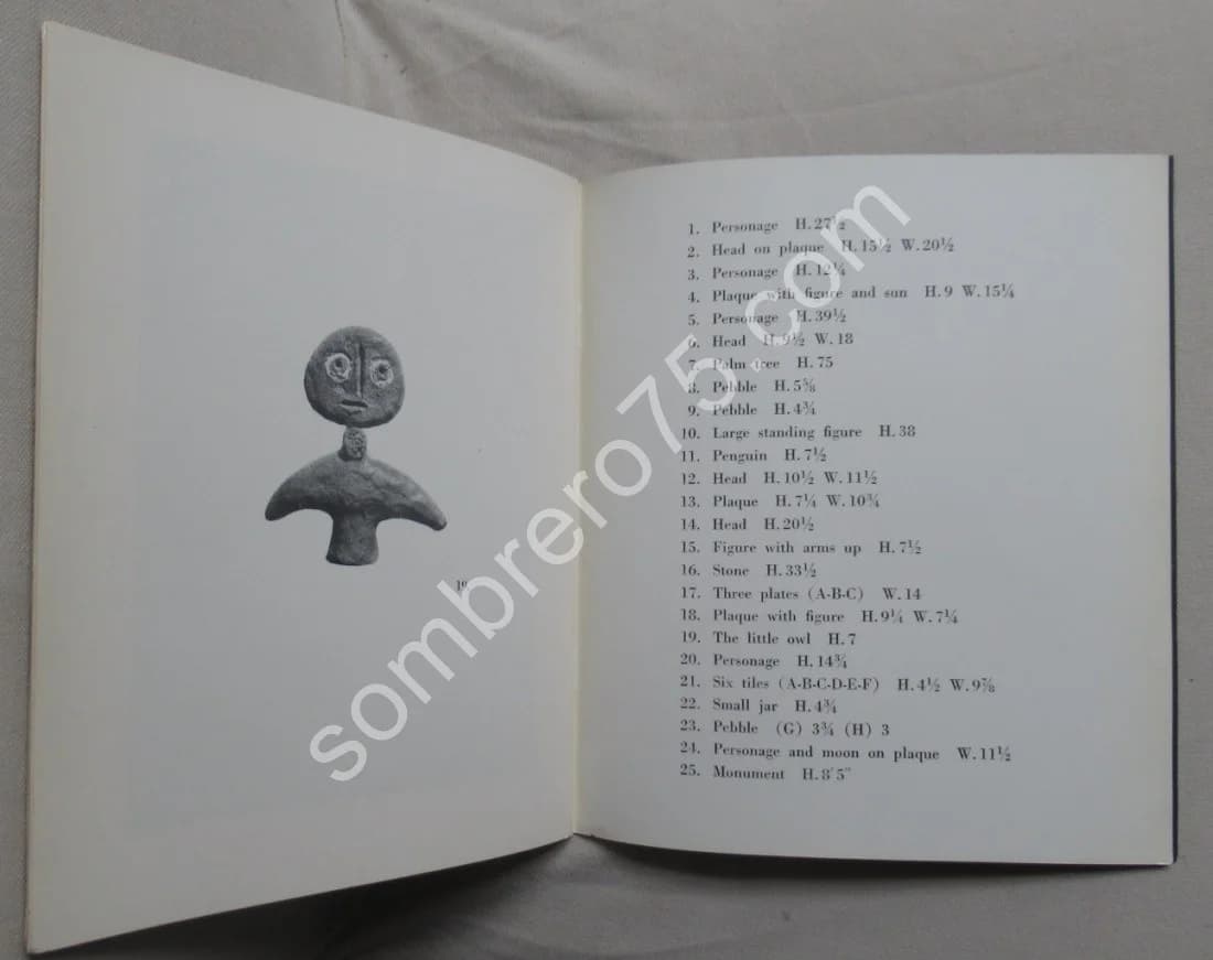 Sculpture in Ceramic by Miro and Artigas. Terres de Grand Feu. 1956 - Lithographie - Image 9