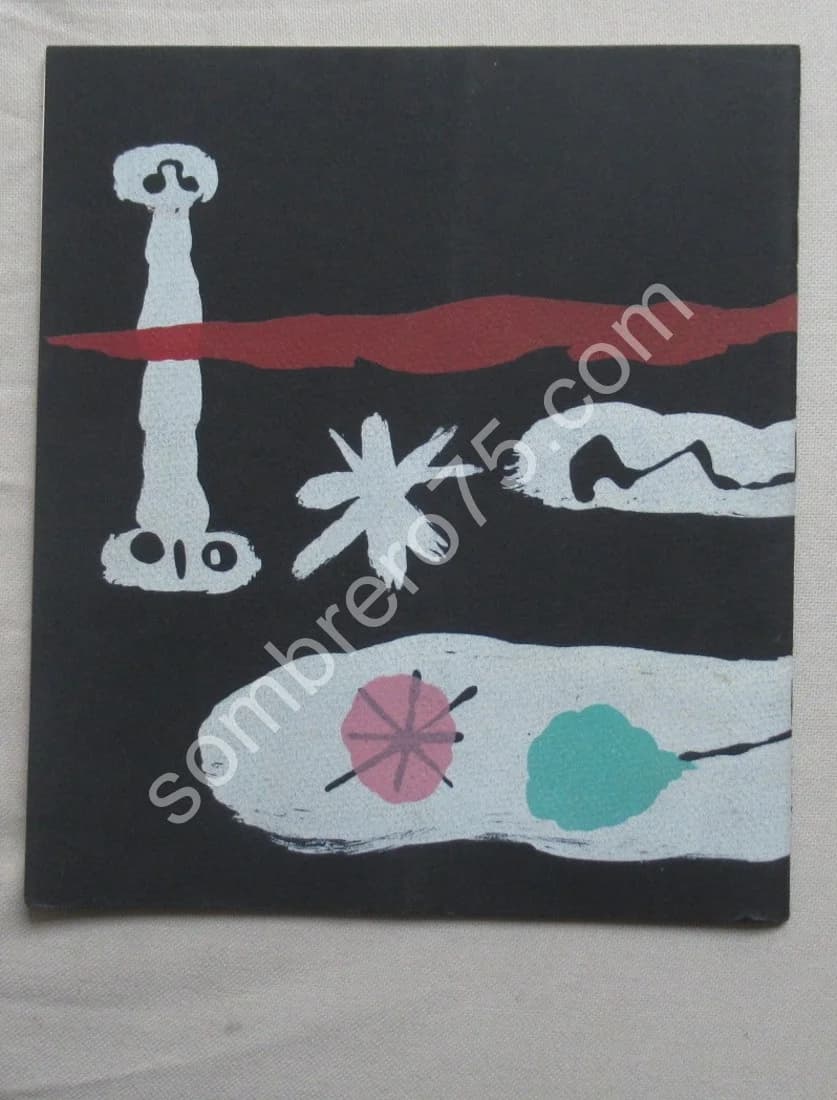 Sculpture in Ceramic by Miro and Artigas. Terres de Grand Feu. 1956 - Lithographie - Image 10