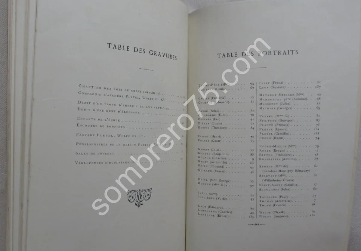 La Salle Pleyel - Pleyel, Wolff &Cie 1807-1893. L de Fourcaud. Ill. Renouard - Image 7