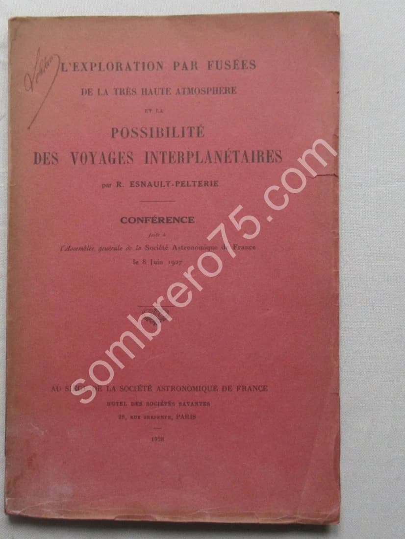 L'Exploration par Fusees de la tres Haute Atmosphère et la possibilite des Voyages Interplanetaires