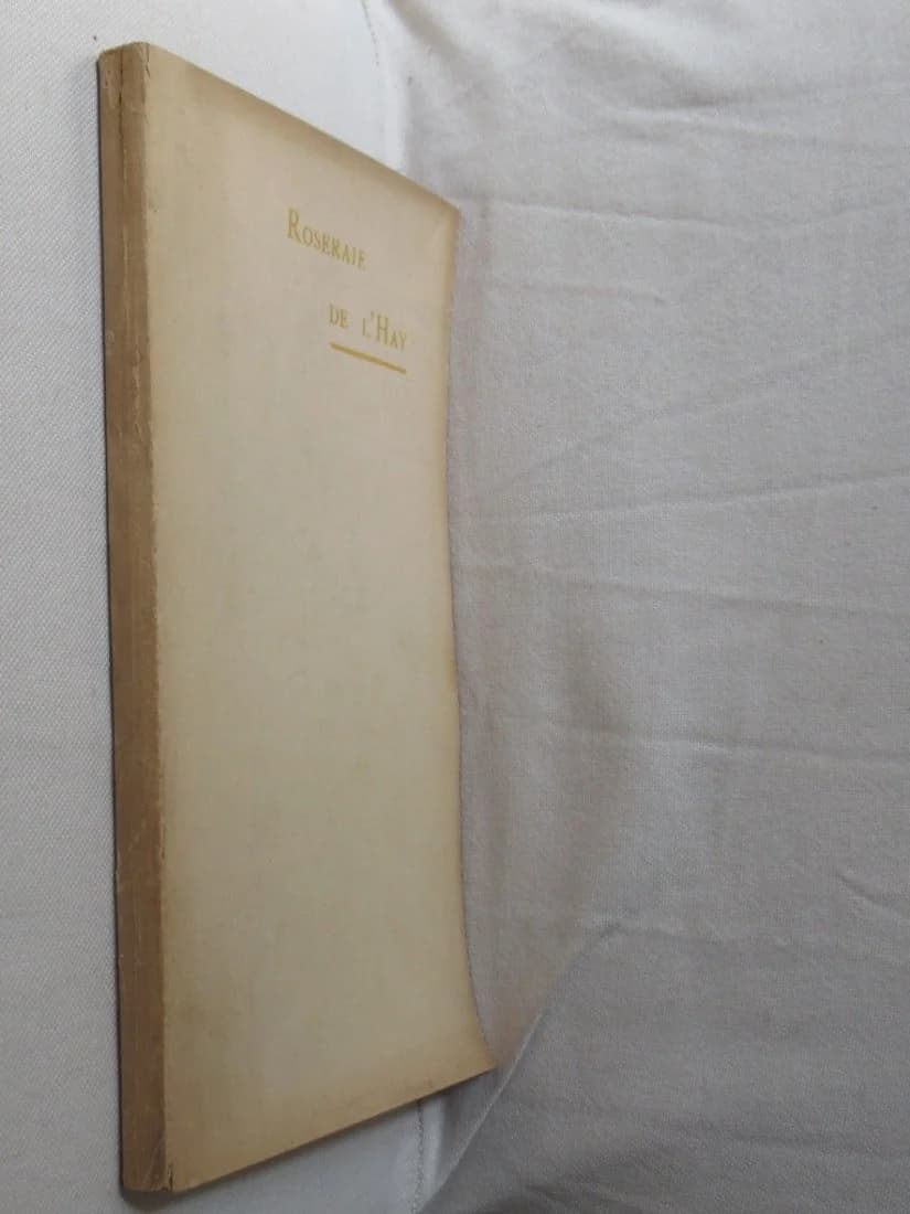 Collection Botanique de la Roseraie de l'Haÿ. Catalogue 1900. F CREPIN - Image 2