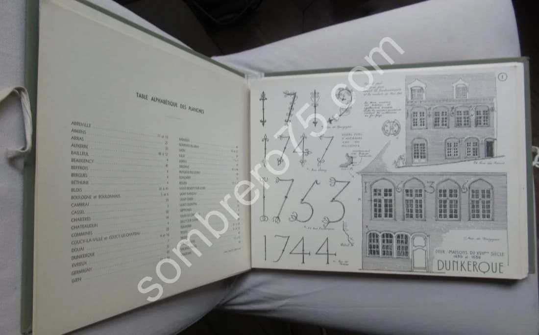 - Croquis - Premier Album. Du Nord à la Loire. 1942 - Image 5