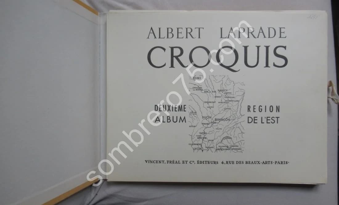 Croquis Deuxième Album - Région de l'Est. 1942 - Image 3