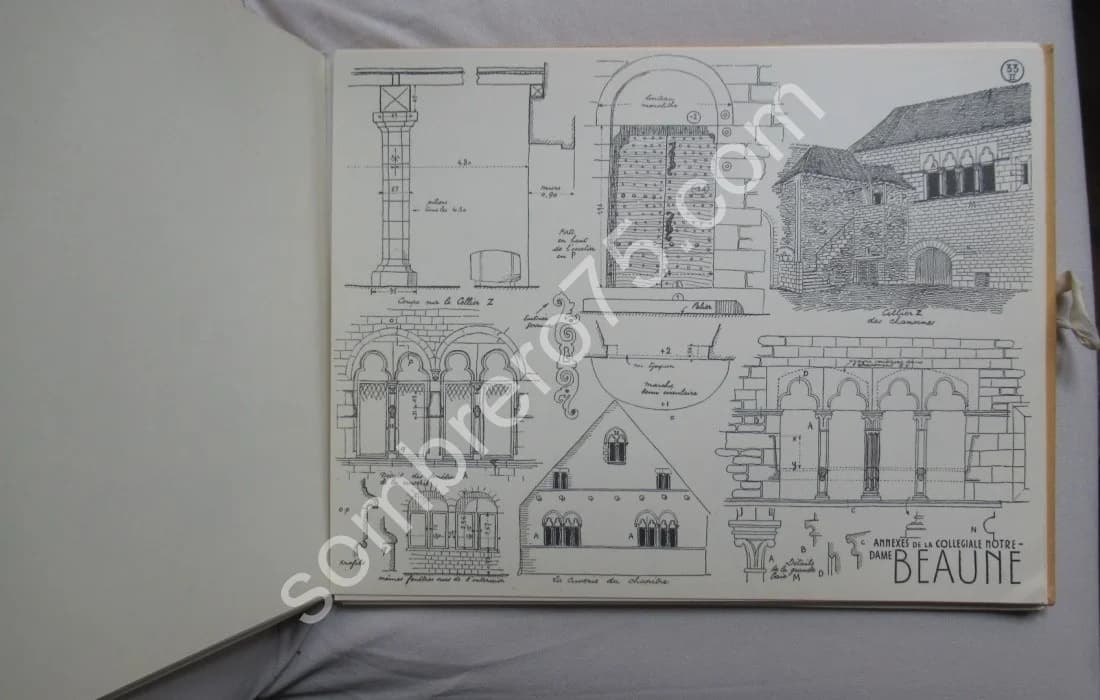 Croquis Deuxième Album - Région de l'Est. 1942 - Image 6