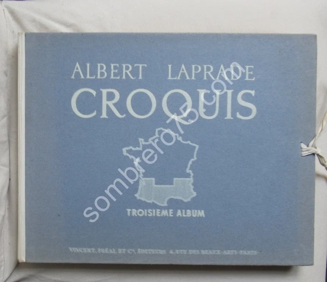 Croquis - Troisième Album - Région du Midi. 1950