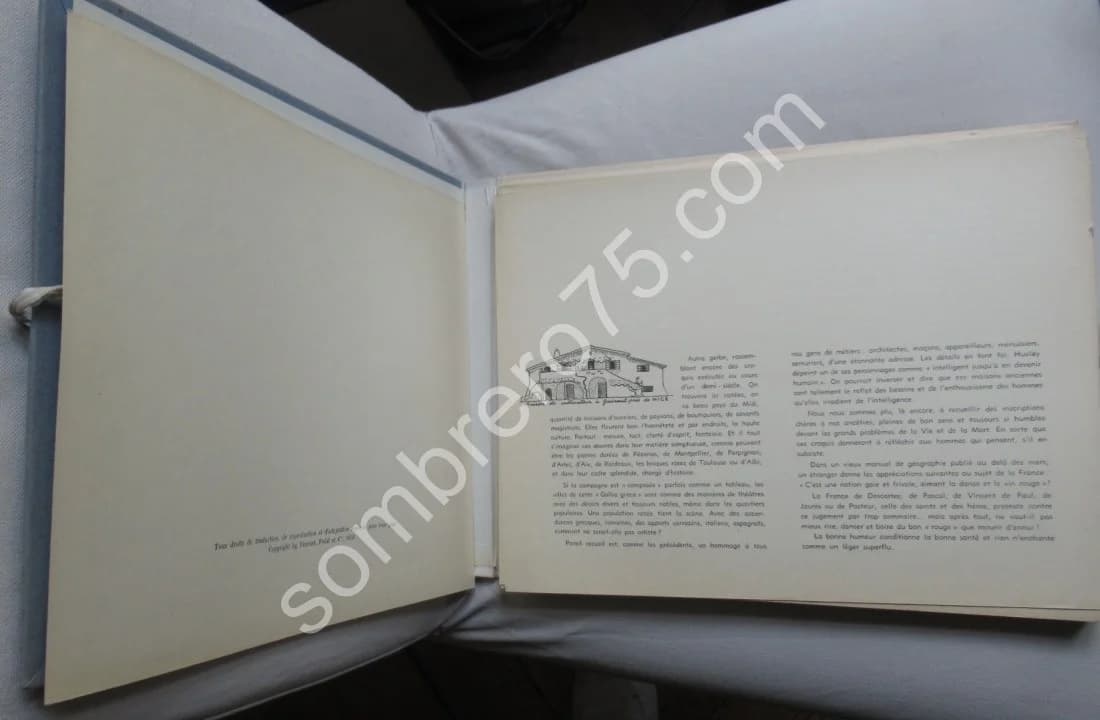 Croquis - Troisième Album - Région du Midi. 1950 - Image 4