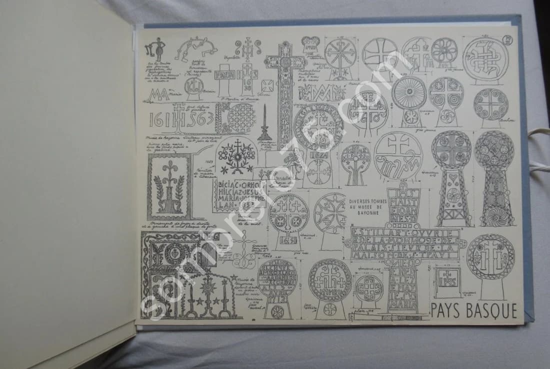 Croquis - Troisième Album - Région du Midi. 1950 - Image 7