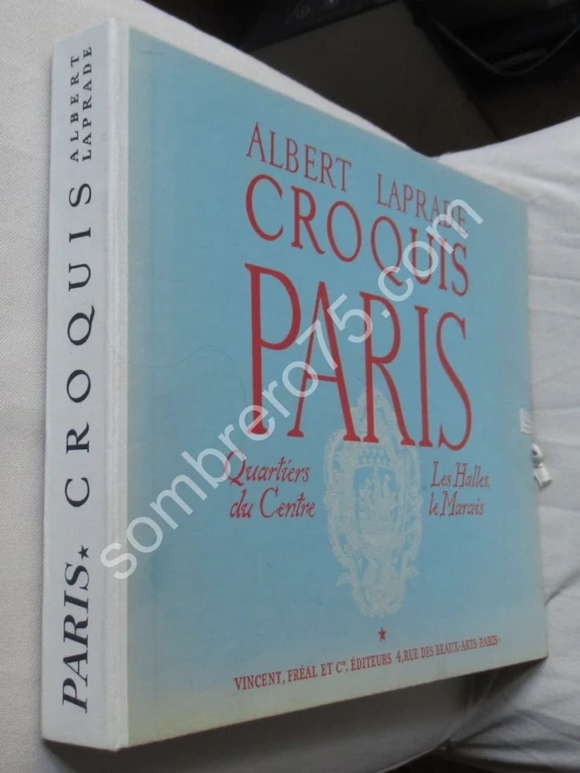 Croquis de Paris. Quartier du Centre Les Halles Le Marais. 1967 - Image 2
