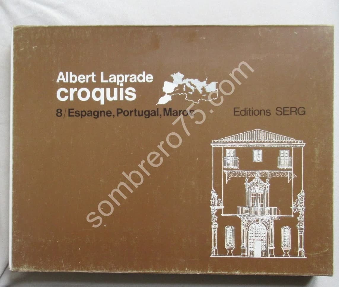 Croquis Portugal, Espagne, Maroc. 1974. Vol. 8