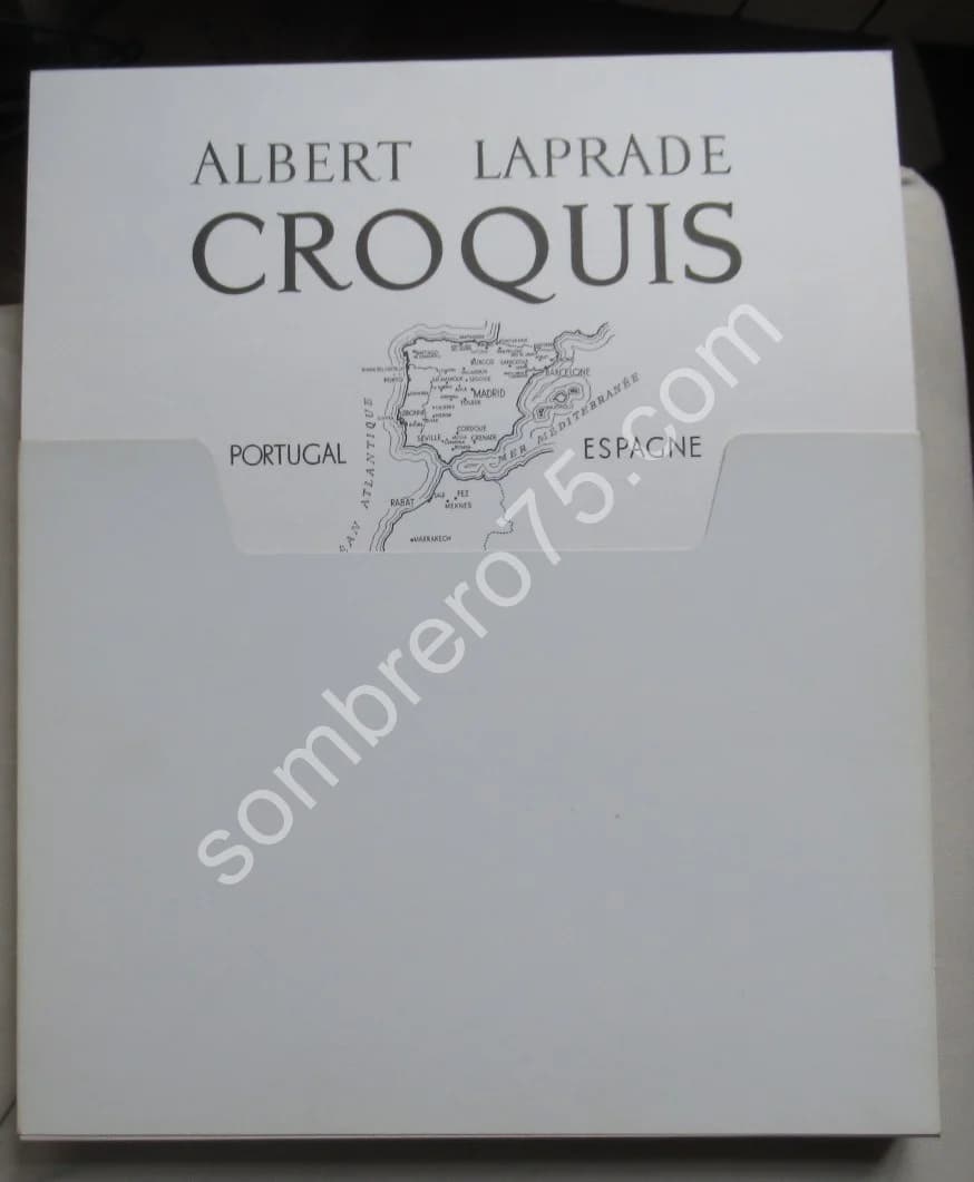Croquis Portugal, Espagne, Maroc. 1974. Vol. 8 - Image 3