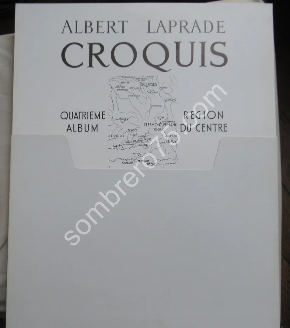 Croquis Quatrième Album - Région du Centre. 1971 - Image 3