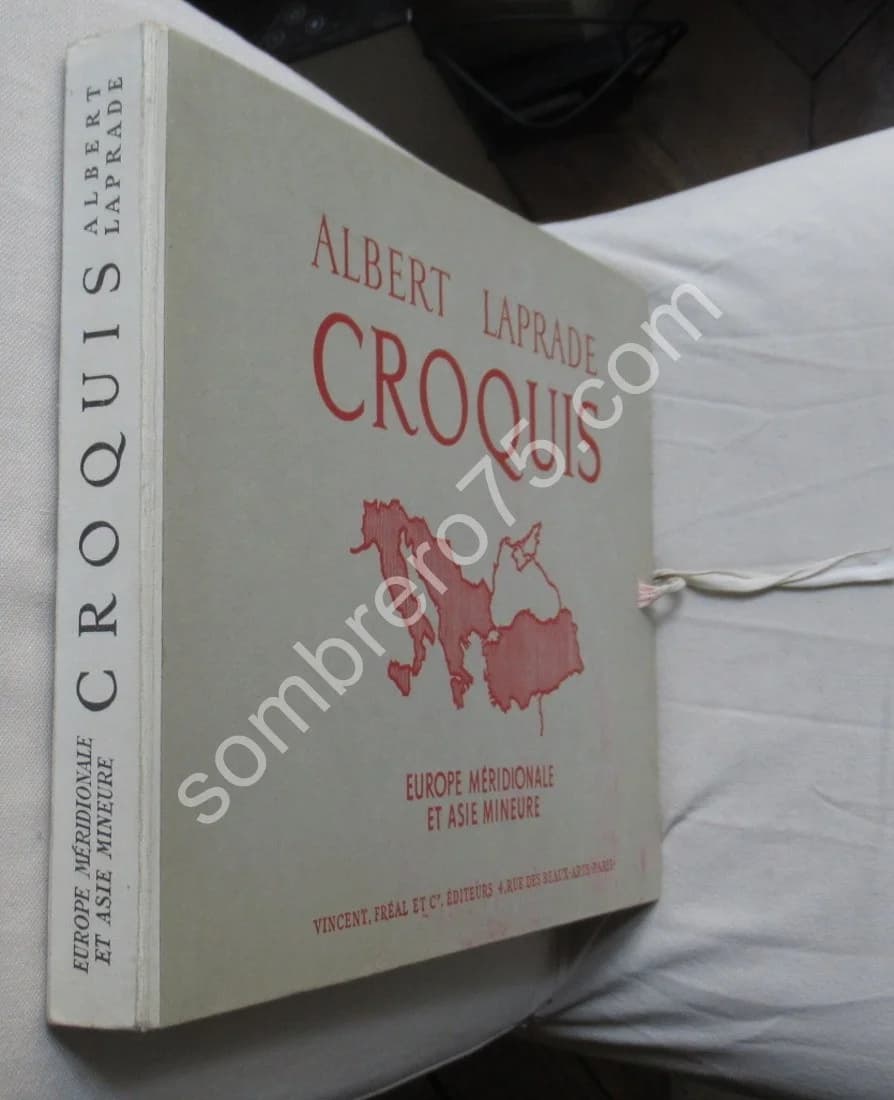 Croquis Europe Méridionale et Asie Mineure. 1952 - Image 2