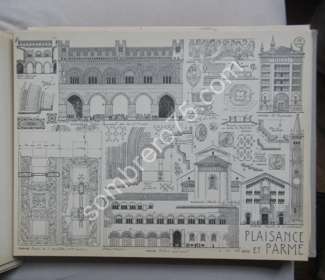 Croquis Europe Méridionale et Asie Mineure. 1952 - Image 5