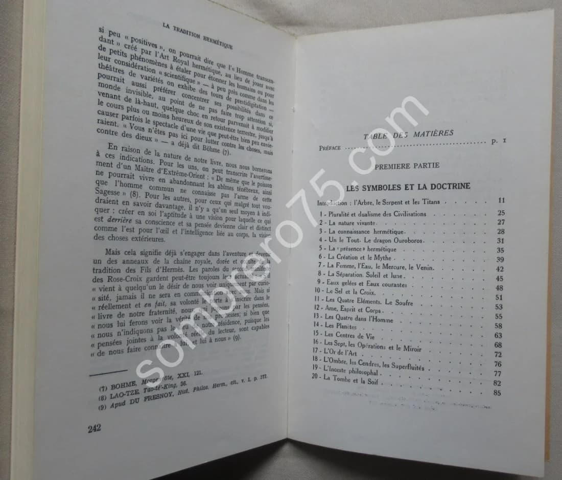 La Tradition Hermétique. Les Symboles et la Doctrine. J EVOLA - Image 4
