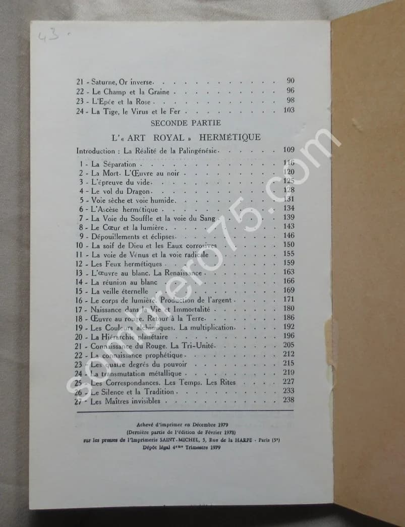 La Tradition Hermétique. Les Symboles et la Doctrine. J EVOLA - Image 5
